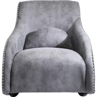 Fauteuil Rocking Chair Swing Ritmo Vintage Gris Kare Design