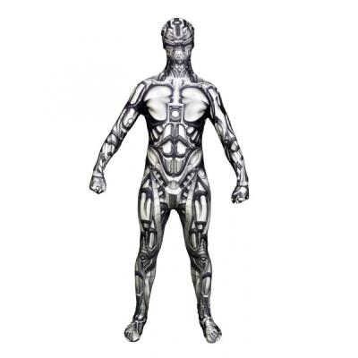 Costume d’androïde Monster Collection Morphsuit - XL