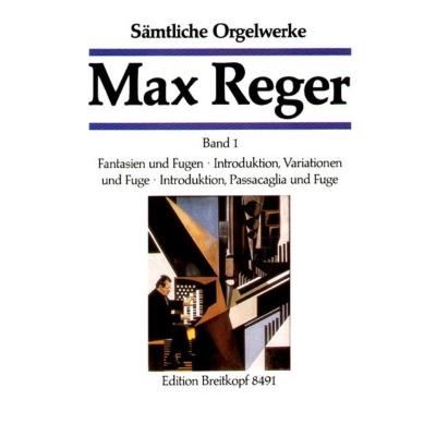 Partitions classique EDITION BREITKOPF REGER M. - INTEGRALE POUR ORGUE VOL.1 Orgue