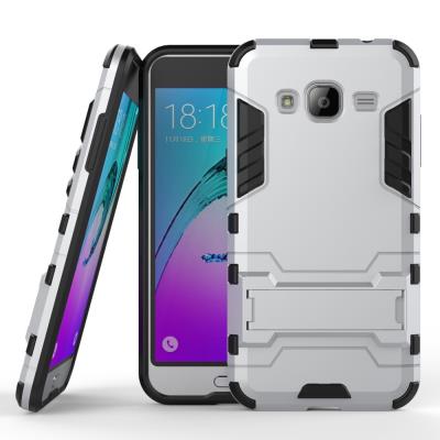 Coque TPU Cool pour Samsung Galaxy J3 / J3 (2016) - Silver