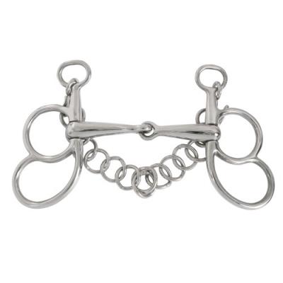 Pfiff mors en inox argent 13,5 cm