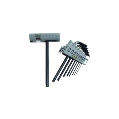 Jeu De Clés Mâles Hex Grip - 9 Pces Stanley 0-89904