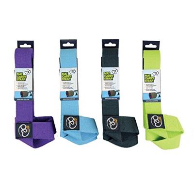 Yoga mad sangle de transport pour tapis bleu bleu brillant n a