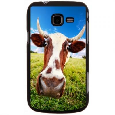 Coque rigide Galaxy Trend Lite S7390 Impression motif vache