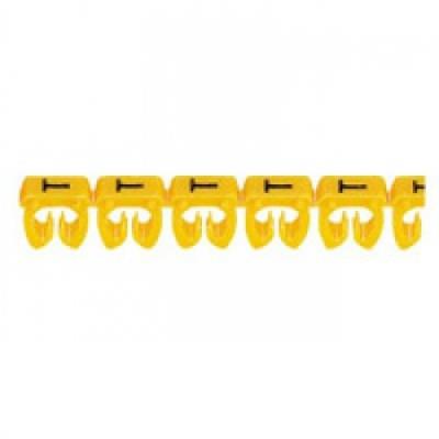 Repère Pour Fil De 1.5 À 2.5 Mm2 - Lettre L - Couleur Jaune - Legrand Cab 3