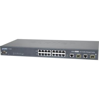 Planet vc-820m switch 19 8 ports vdsl2 rj11 + 2 giga sfp planet technology corp.