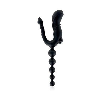 Vibromasseur NMC Stimulant Triple Devil Plug Anal Noir