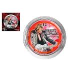 Pendule Johnny Hallyday Neon Rouge