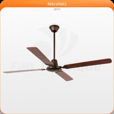 Ventilateur de plafond classique 140 cm rouille faro MALVINAS 33111