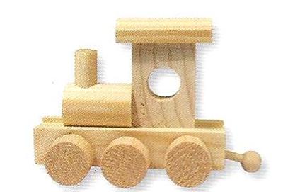 Locomotive en bois