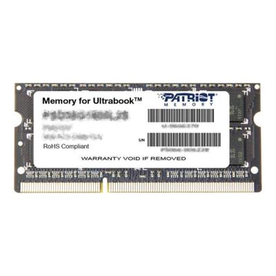 Patriot Memory for Ultrabook - DDR3L - 4 GB - SO DIMM 204-PIN