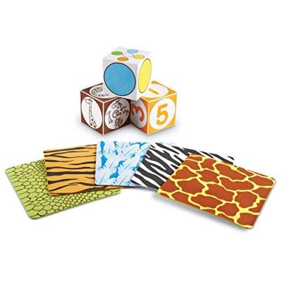 Learning resources - ler3363 - kit d'activités wild about animals ready, set, roar! de -