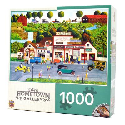 Puzzle 1000 pièces : La vieille station d'essence Master Pieces