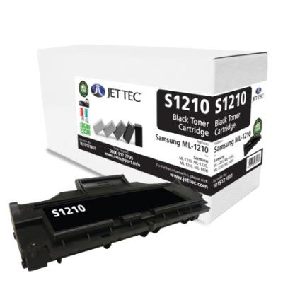 Jet tec ml-1210 cartouche de toner laser remanufacturée pour samsung ml-1210 2500 pages noir