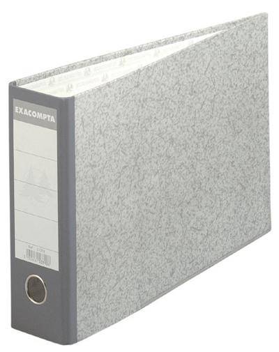 Classeur Exacompta à levier A4 Dos 70mm Horizontal Gris
