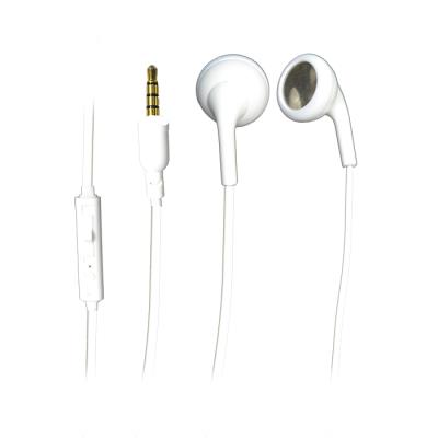 Ecouteurs Kit Mains Libres Cable Blanc