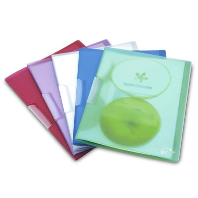 Pqt de 5 Chemises à Clip Pivotant Éco A4 Assorties