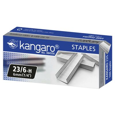 Kangaro K-7523066 Agrafes 23/6
