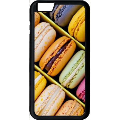 Coque apple iphone 6+ plus boite de delicieux macarons