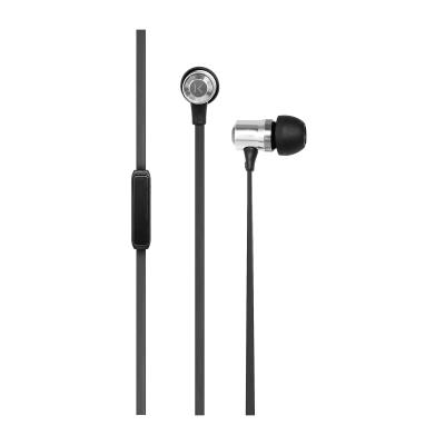 Ecouteurs intra-auriculaires stéréo avec micro intégré, Argent The Kase Argent
