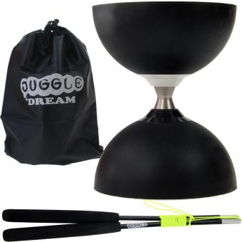 Kit diabolo Jazz Free noir + baguettes superglass + sac de rangement - 1