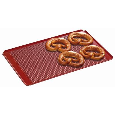 Plaque perforée 1/1GN aluminium avec revêtement silicone