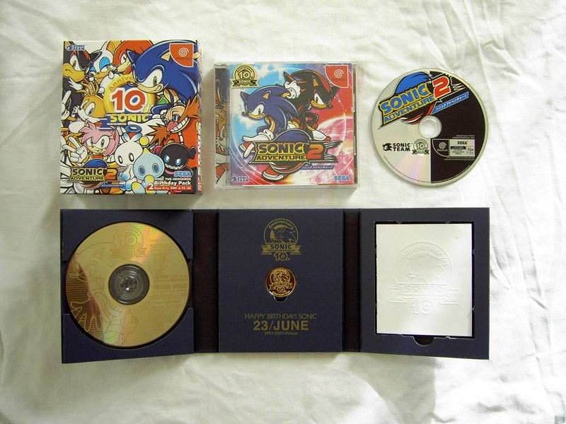 Sega Sonic Adventure 2 Birthday Pack - Import Japonais