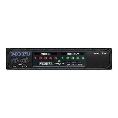 MOTU Micro Lite MIDI-adapter - USB 2.0