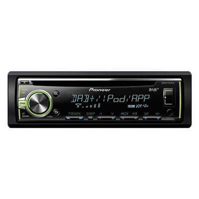 Pioneer Autoradio Deh-X6800Dab (Front + Rearusb, Vario Color)