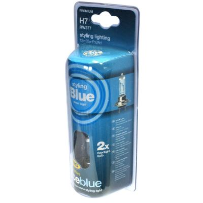 RING RW377 2 Ampoules - Bleues H7 Homologuées Iceblue