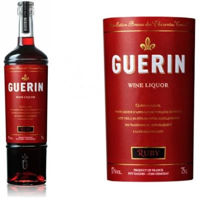 Pineau guerin ruby rouge 17° 75 cl
