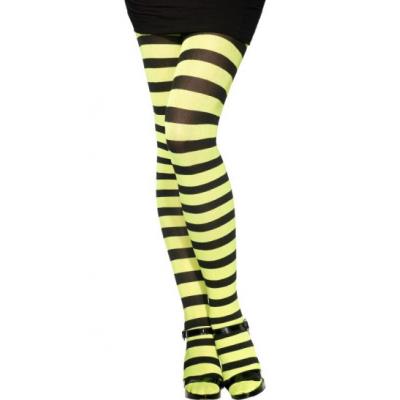 Collants verts et noirs adulte ( - XL - )