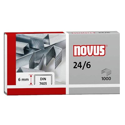 Schneider Novus Agrafes 24/6 Boîtes De 1000 Pack De 100 Boîtes (Import Allemagne)