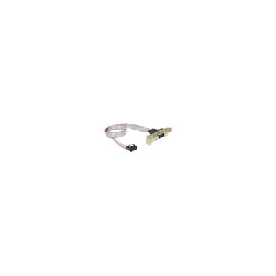 Slotblech - Delock - 1x D-Sub9 serieller Port Low Profile