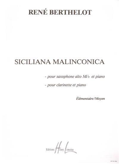 SICILIANA MALINCONICA