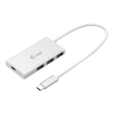 i-Tec USB 3.1 Type-C 3-port HUB with Power Delivery function - hub - 3 poorten