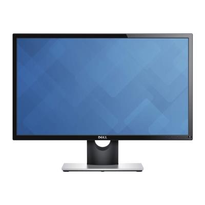 Dell SE2416H - LED-monitor - 24 (23.8 zichtbaar) - 1920 x 1080 Full HD (1080p) - IPS - 250 cd/m² - 1000:1 - 6 ms - HDMI, VGA