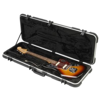 Accessoires guitares SKB 1SKB-62 COQUE RIGIDE POUR GUITARE TYPE JAGUAR / JAZZMASTER LOQUET TSA, POIGNEE SURM Pour guitare électrique