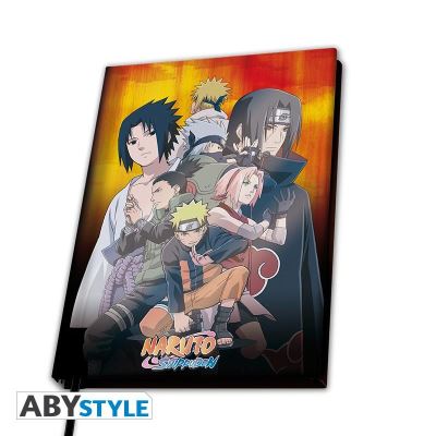 ABYstyle - Naruto Shippuden - Cahier A5 - Groupe Konoha