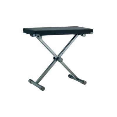Accessoires claviers K&M 14076-000-55 BANQUETTE CLAVIER NOIR FABRIC Banquettes claviers - pianos