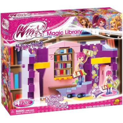 Cobi Winx Club - 25121 - Tecna Magic Library (Bibliotheque Magique De Tecna)