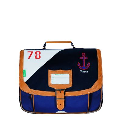 Cartable scolaire Les Fantaisies 35cm Marin