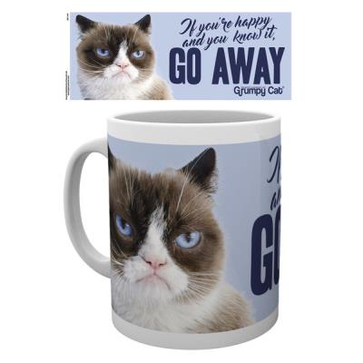 GB eye LTD, Grumpy Cat, Go Away, Tasse