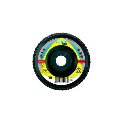 KLINGSPOR Disque &agrave; lamelles  SMT 325 115 x 22,23 mm grain 60 plat