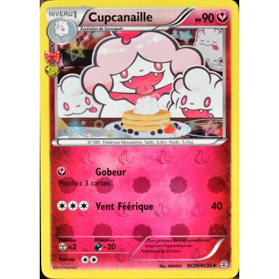 carte Pokémon RC20 Cupcanaille 90 PV État correct - Pokémon reconditionné disponible sur Fnac