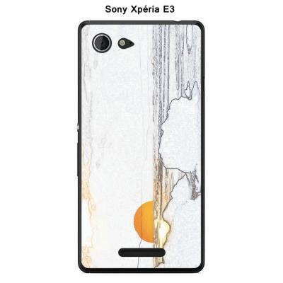 Coque Sony Xpéria E3 - Le crayon et le soleil
