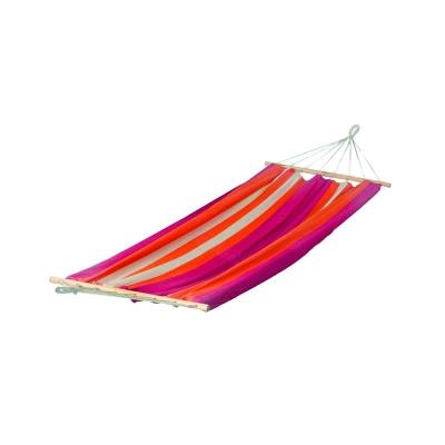 JOBEK - Hamac à barres SIENA Orange Ecru Rouge 300x100