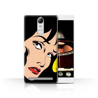 Coque De Stuff4 Coqueetuihousse Pour Lenovo K5 Note Cheveux Noirs Design Bd Illustrés Filles Collection