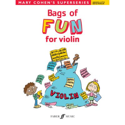 Partitions classique FABER MUSIC COHEN MARY - BAGS OF FUN FOR VIOLIN - VIOLIN SOLO Violon