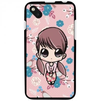 Coque souple pour Wiko Sunset 2 avec impression Motifs petite fille manga